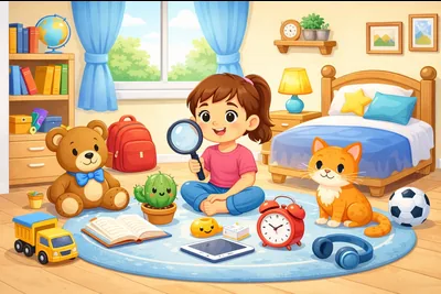 Chinese bedroom vocabulary for kids