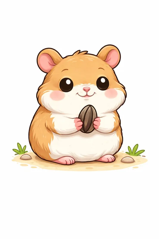 Hamster — short tail